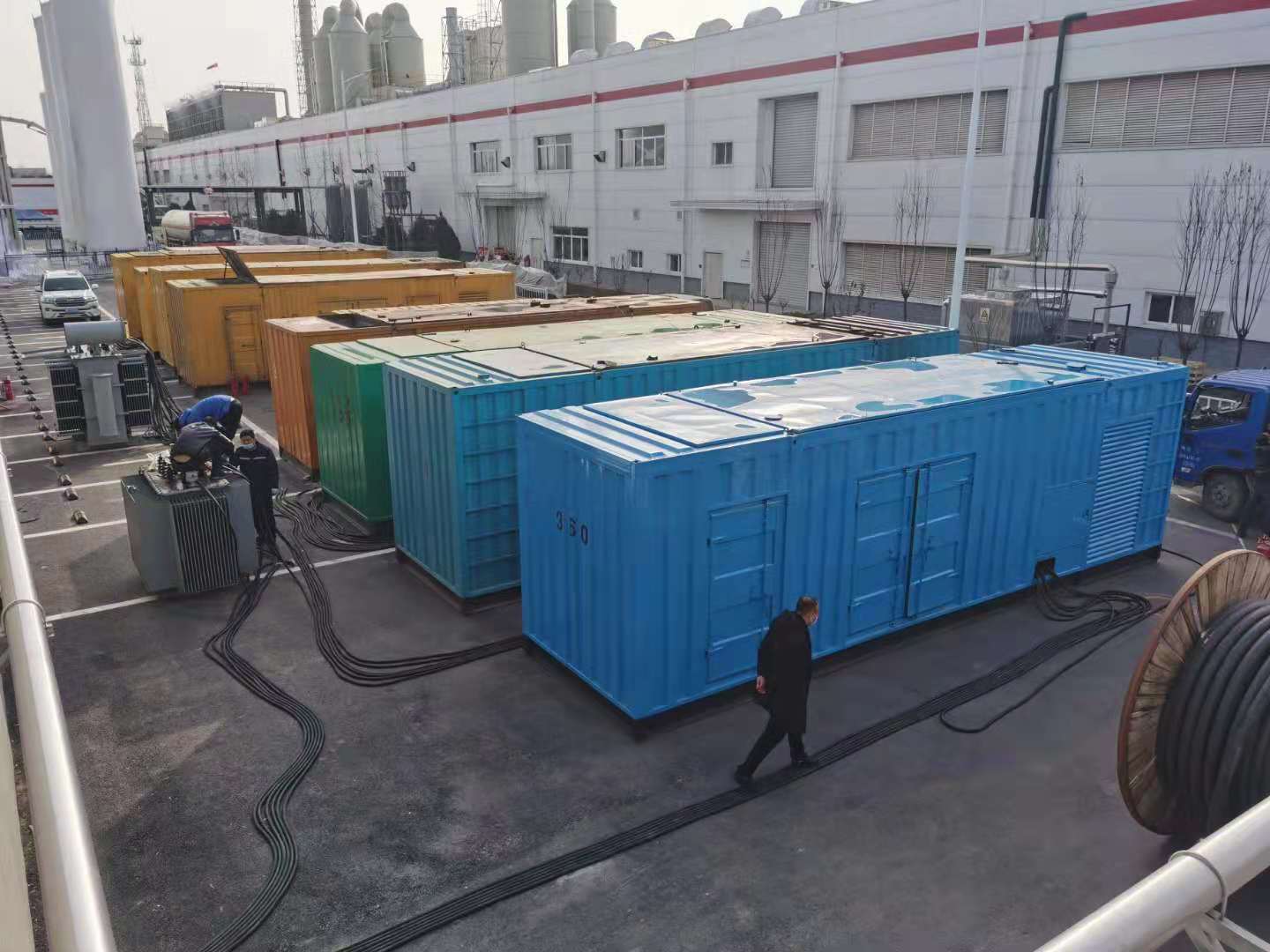 金银川路街道出租发电机-柴油发电机组三相采用什么接法